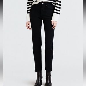 Levi’s Wedgie Straight High Rise Black Jeans size 29